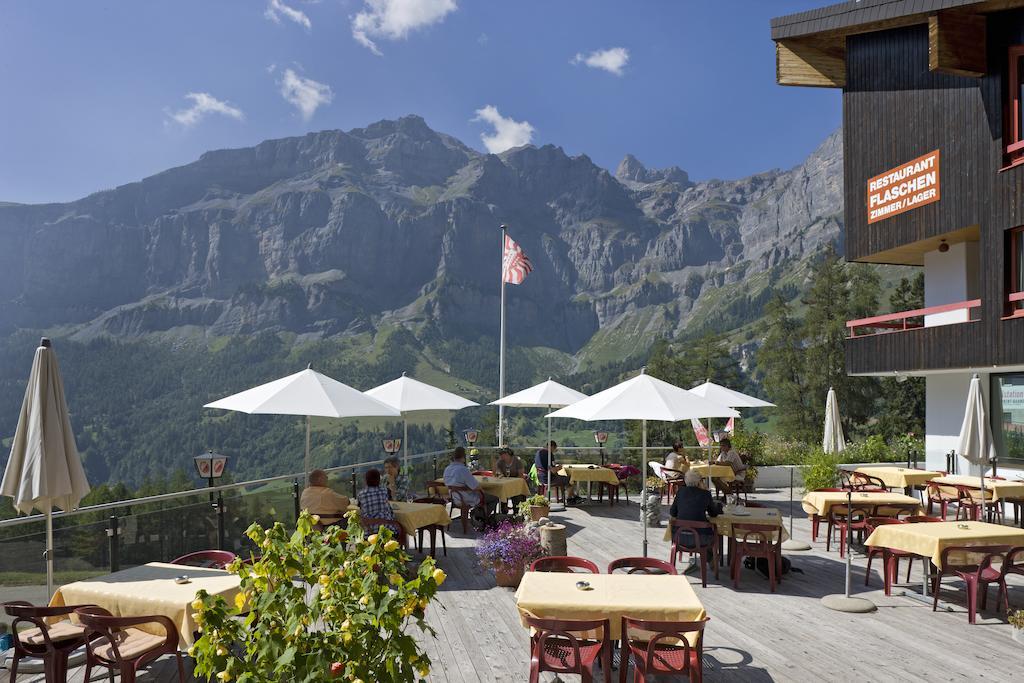 Hotel Restaurant Flaschen Albinen Oda fotoğraf